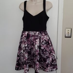 Hot Topic Black Bird Poe Dress Size S